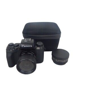 Saneen 4K Ultra HD Digital Camera 16X Zoom With Case Memory Card And Accessories